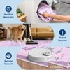 Modern Washable Area Rug for Living Room, Bow-knot Printed Floor Rug with Non Slip Backing, Low Pile Stain Resistant Carpet for Dorm - 4 of 4