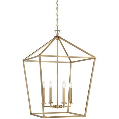 Savoy House Townsend 6 - Light Chandelier in  Warm Brass