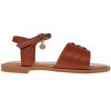 bebe Girls' Sandals - Open Toe Flat Sandals for Girls, Stylish and Comfy Sandals (Toddler/Little Girl/Big Girl) - 2 of 4