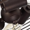 Homestock Ironclad Industrial 3 Light Oil Rubbed Bronze Semi-Flush Ceiling Fixture 15" Wide - 4 of 4