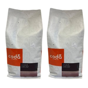 Coda Coffee Co. Coda Decaf Whole Bean - Pack of 2, 5 lb - 1 of 2
