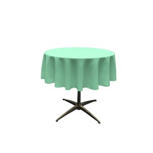 Slickblue Polyester Poplin Round Tablecloth 41 Different Colors 7 Sizes - 1 of 1