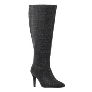 Fashion To Figure Women's Stevie Gem Knee High Boot - Wide Width - 1 of 4