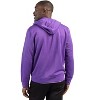 Clique Lift Eco Performance Full Zip Unisex Hoodie Sweatshirt - Royal Purple - M - 2 of 2