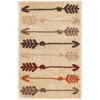 Unique Loom Autumn Collection Area Rug - Arrow (' " x ' "  ) - 2 of 4