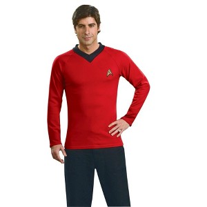 Rubies Star Trek Mens Red Deluxe Scotty Costume - 1 of 2