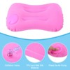 Unique Bargains Neck Support for Hiking Travel TPU Inflatable Camping Pillows 2 Pcs 19.3" x 12.6" - 4 of 4