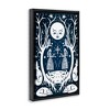 Stupell Industries Woodland Folk Girls with Moon Floating Frame Canvas Art - 2 of 4