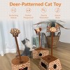 Interactive Cat Scratching Post with Cute Crab/Fish/Shell Design, Durable Cat Toy for Indoor Cats and Kittens, Soft Plush Surface with Sturdy Base - 4 of 4
