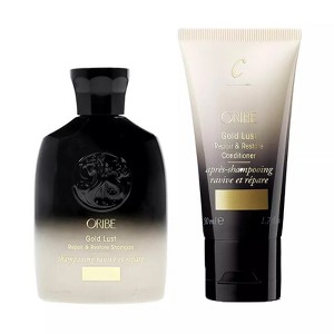 Oribe Gold Lust Repair & Restore Shampoo, 2.5 oz & Oribe Gold Lust Repair & Restore Conditioner, 1.7 oz DUO - 1 of 4