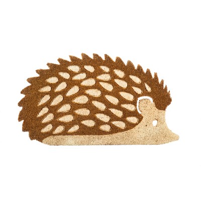 Evergreen Hedgehog Shaped Coir Mat