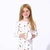 Bellabu Bear Baby Baseball Bamboo Kids Pajamas - 3 of 4