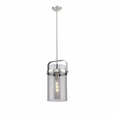 Pilaster - 1 Light Stem Hung Pendant In Industrial Style-17.13 Inches Tall and 9.38 Inches Wide