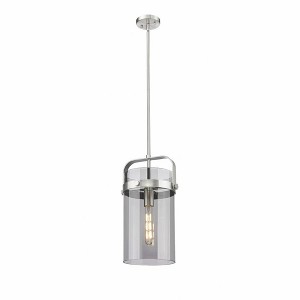 Pilaster - 1 Light Stem Hung Pendant In Industrial Style-17.13 Inches Tall and 9.38 Inches Wide - 1 of 1