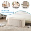 CAVINAS Versatile Storage Ottoman Bench with Storage,Living Room Ottoman with Soft-Close Hinges,End of Bed Bench for Entryway - 4 of 4