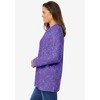Woman Within Plus Size Perfect Printed Long-Sleeve Crewneck Tee - 4 of 4