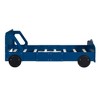 Sapphtopaz Car-Shaped Bed Frame for Kids with Headboard Platform Bed with Wheels and Slats for Boys & Girls, Bedroom, Nursery - 4 of 4