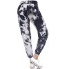 Women's Tie Dye Harem Pants with Pockets - White Mark - 3 of 4