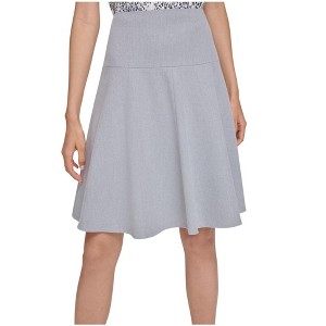 Calvin Klein Womens Ruffled Hem A-line Skirt - 1 of 1
