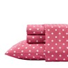 Lovely Polka Dot Printed Cotton Sheet Set, All Season Home Textile fits Child's Bedroom Decor - 2 of 4