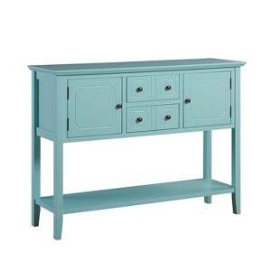 NicBex Modern Sideboard Buffet Cabinet with Adjustable Shelves Large Buffet Storage Cabinet with 2 Drawers for Kitchen,Living Room - 1 of 4