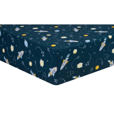 Trend Lab Fitted Crib Sheet - Rockets