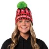 Sriracha Cuffed Beanie Hat Sriracha Hot Chili Sauce Holiday Sriracha Bottles Rib Knit Pom Pom Cuffed Beanie Cap For Men Multicoloured - 2 of 4