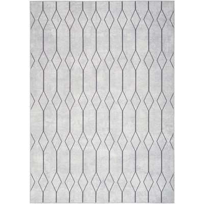 Nourison New Concept Washables Modern Trellis Indoor Rug