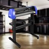 VEVOR Vinyl Cutter, 28" Vinyl Cutter Machine with 20 Blades, Maximum Paper Feed 720mm Vinyl Plotter Cutter Machine with Sturdy Floor Stand ,Black - 2 of 4