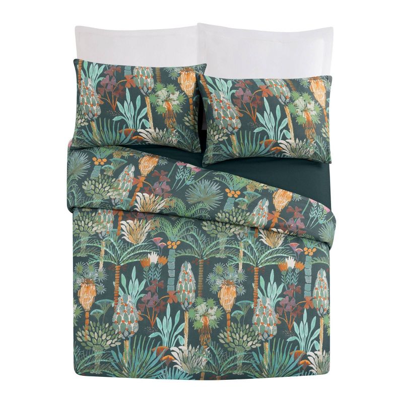 Justina Blakeney for Makers Collective 3pc Phoenix Duvet Cover Bedding Set, 2 of 7