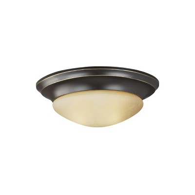 Generation Lighting Nash 1 light Heirloom Bronze Ceiling Fixture 75444-782