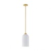 Savoy House Isla Blanca 1 - Light Pendant in  Warm Brass - 3 of 3
