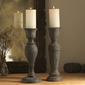 Gulches Elegance Series Natural Wood Wood Centerpiece Candle Stand 1 Pack - 1 of 4