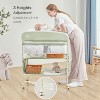BabyBond Portable Baby Changing Table Height Adjustable Waterproof Diaper Changing Station - 4 of 4