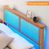 Bed Frame with Storage Headboard - 4 of 4