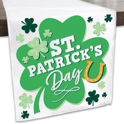 Patrick's day party decor. Details about   St Patrick's day table runner.St 