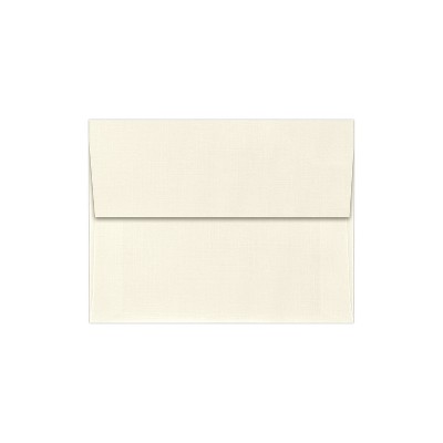 LUX A2 (4 3/8 x 5 3/4) - Natural Linen 50/Pack Natural Linen (4870-NLI-50)