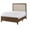 NicBex Wood Bed Frame with Upholstered Tufted Nailhead Headboard for Adults,Boys,Girls,Brown/Gray - 3 of 4