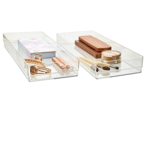 Us Acrylic 15 X6 X2 Stackable Drawer Organizer 2pk Target