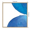 Amanti Art Pools of Turquoise III by Piper Rhue Canvas Wall Art Print Framed 22 x 22-in. - 4 of 4