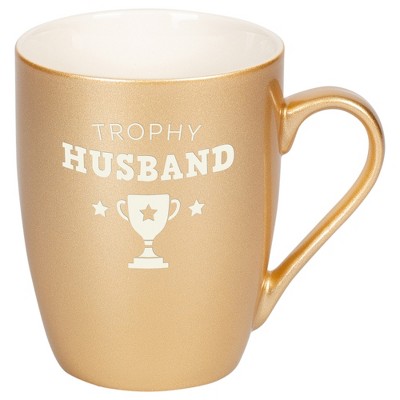 Elanze Designs Trophy Husband Vegas Gold 10 ounce New Bone China Coffee Cup Mug