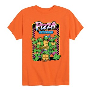 Boys' - Teenage Mutant Ninja Turtles - Faux Arcade Short Sleeve Graphic T-Shirt - 1 of 4