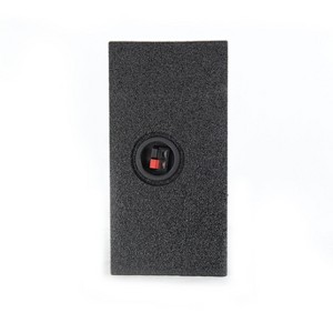 Q-Power Single 10-Inch Universal Downfire/Behind Seat Subwoofer Sub Box (2 Pack) - 1 of 4