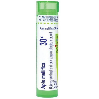 Apis Mellifica 30X by Boiron Homeopathic Single Medicine For First Aid  -  80 Pellet