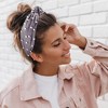Unique Bargains Women's Faux Pearl Decor Knotted Headband - 3 of 4