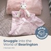 Bearington Baby Cuddle Me Dreamer, Pink Unicorn Large Size Security Blanket, 28.5" x 28.5" - 2 of 4