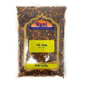 Rani Brand Authentic Indian Foods | Crushed Red Pepper Flakes Chilli (Pizza Type Cut) - 1 of 4
