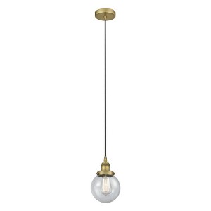 Beacon - 1 Light Mini Pendant In Industrial Style-9.5 Inches Tall and 6 Inches Wide - 1 of 1