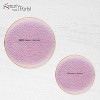 Smarty Had A Party Clear Pink w/ Gold Rim Hammered Glass Plastic Dinnerware Set - 60 Sets - 3 of 4