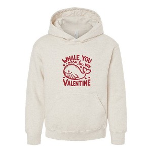 The Juniper Shop Valentine's Whale Youth Graphic Hoodie - 1 of 3